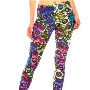 HOST PICK Callie Lives Dia de los Muertos Leggings OSFM